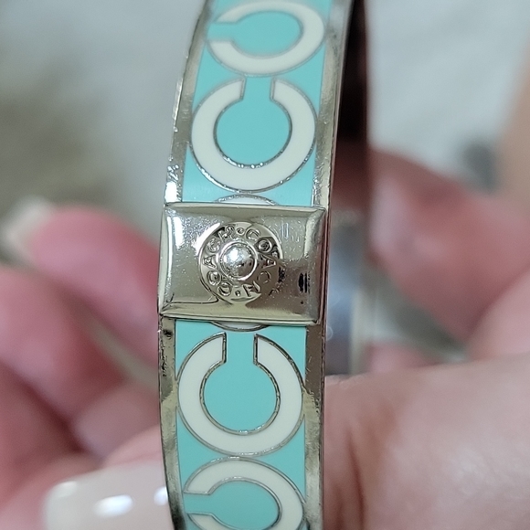 Coach Singnature Bangle Bracelet - Picture 3 of 5